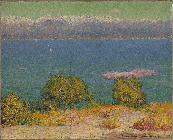John Peter Russell Landscape, Antibes Norge oil painting art